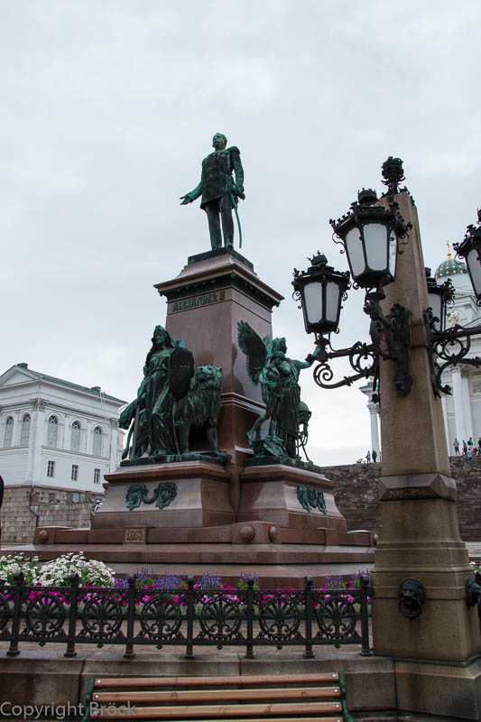 Helsinki Senatsplatz und Dom