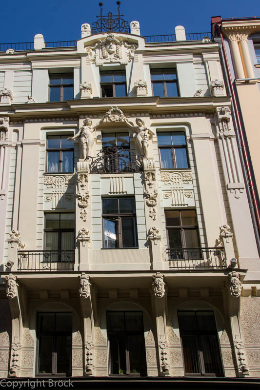 Riga Jugendstil im Diplomaten-Viertel