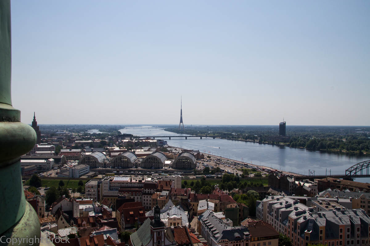 Riga Blick von der St.Petri-Kirche