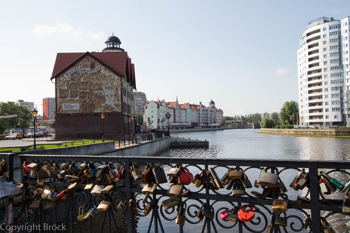 Kaliningrad (Königsberg) Blick auf das Fischerufer
