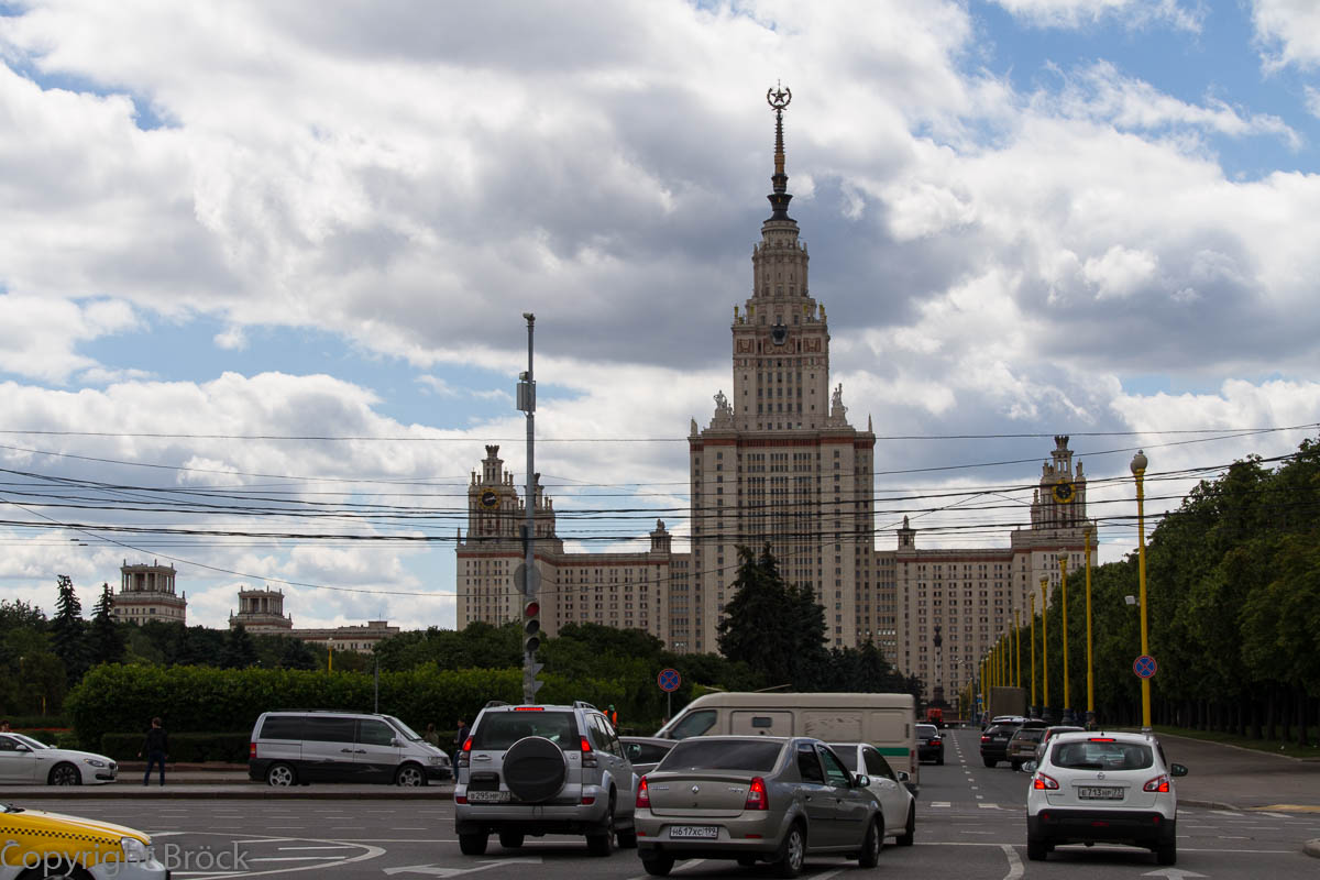 Lomonossow-Universität, einer der 6 Stalin-Bauten,