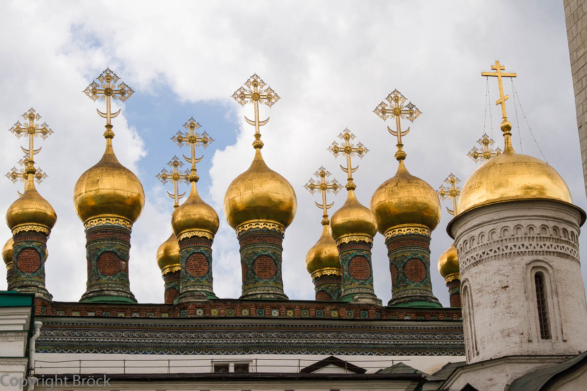 Kreml, Kuppeln der Oberen Erlöser-Kathedrale