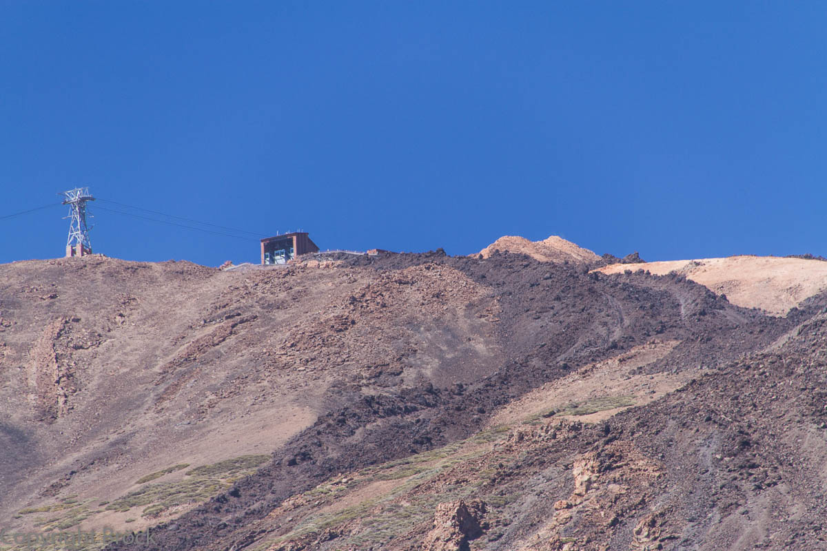 Teneriffa Teide Seilbahn 'Teleférico del Teide' Bergstation